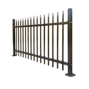 阳台室外护栏露楼顶围墙焊接庭院锌组装 厂家 护栏天台优惠加厚钢式