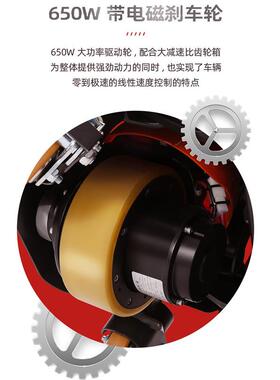 合力HELI叉车CBD15-170H全电动叉车步行式托盘车全自动搬运车唧车