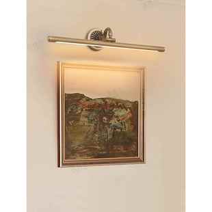 ?式 复AGE2220古玄关欧墙壁氛 浴新古典全铜镜柜前灯卫生间室灯美式