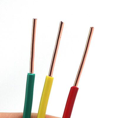 广东珠江冠缆BV 1.5/2.5/4/6平方家用家装阻燃铜芯单芯电力电缆线