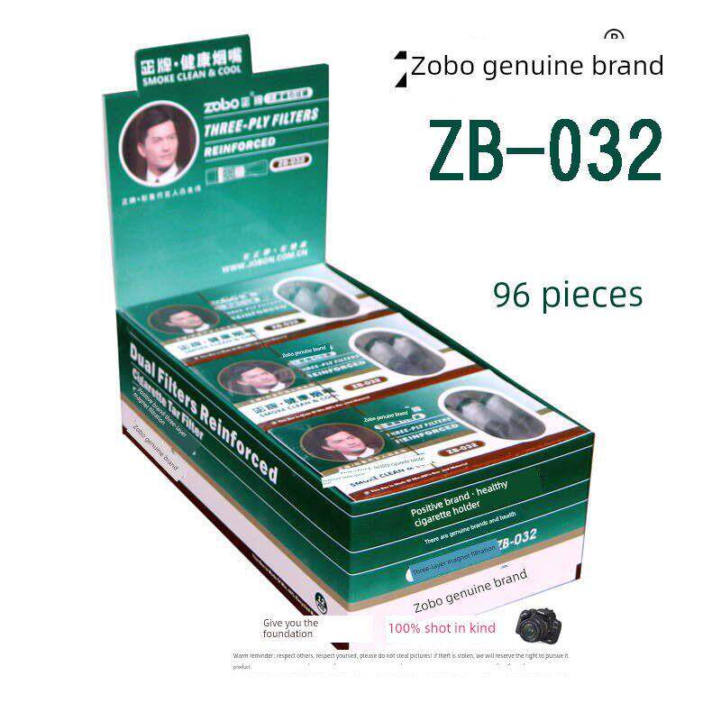 ZOBO正牌96支 三层磁石过滤嘴 健康三重一次性烟嘴过滤器金牌烟具
