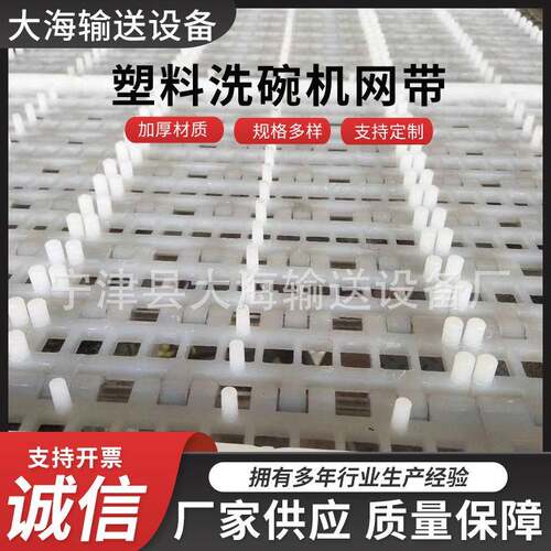 多种规格塑料网带山字型洗碗机网链模块平格网链量大从优