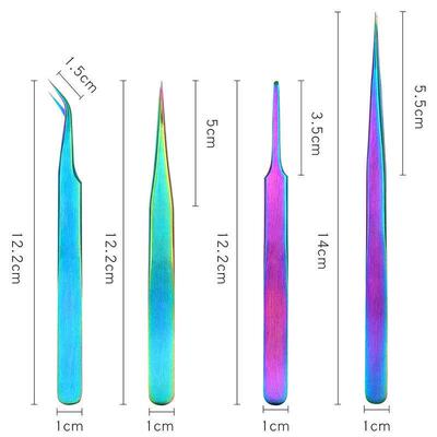 Nail Art Tweezer Eyelash Nail Sticker Rhinestones Picker Too