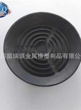 玻璃机械配件真空橡胶吸盘φ165*φ120*h33*4孔