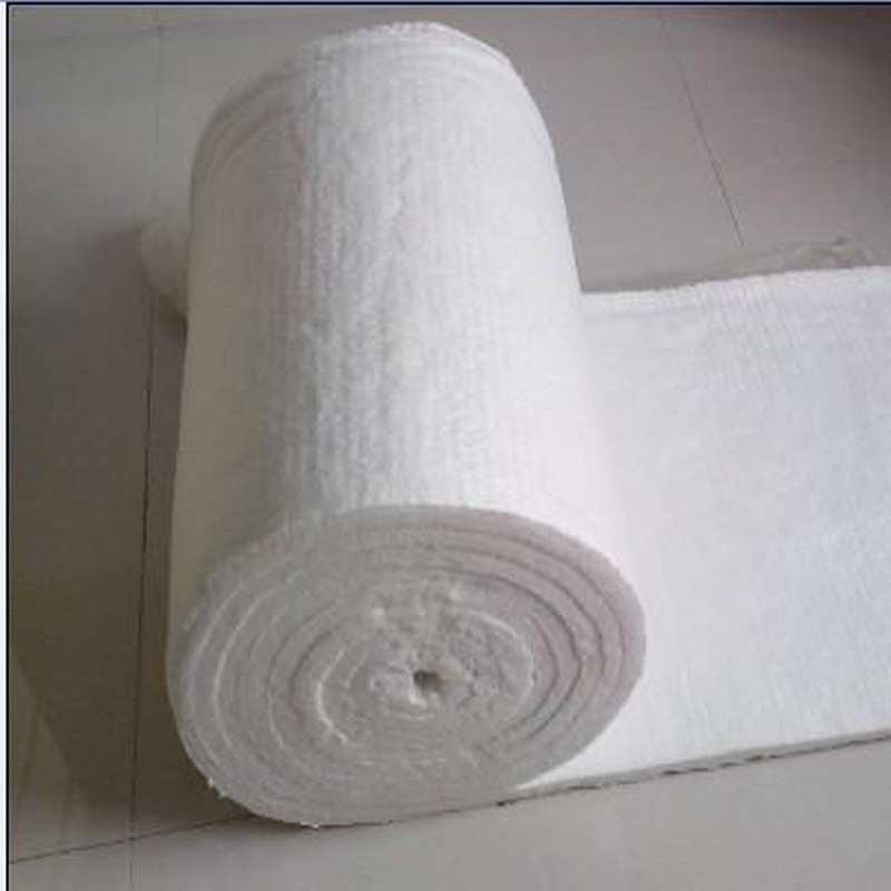96k硅酸铝纤维针刺毯 硅酸铝陶瓷纤维保温棉 单面铝箔硅酸铝卷毡