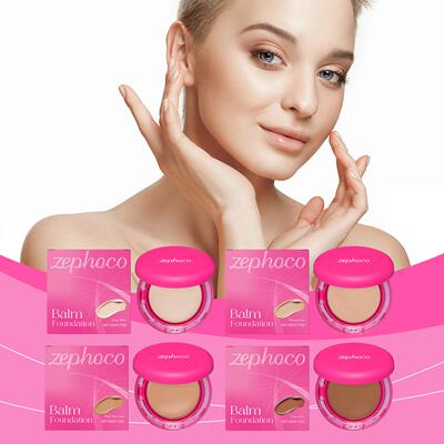 ZEPHOCO Moisturizing Foundation Cream - Lightweight and Adhe