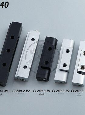 Cl240-1-2-3锌合金实体电控柜铰炼Hl012工业设备箱机箱机柜左右铰
