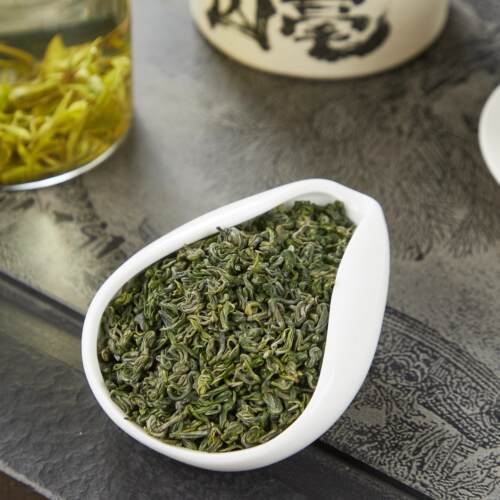 浙里衢州特产江山曲毫茶罐装毛尖高山云雾绿茶2025新茶嫩芽春茶