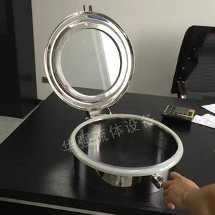 3常压玻璃4不钢常人压人孔盖常压玻璃人孔锈常0压罐孔