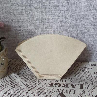 100pcs 102 hand made drip coffee filter paper coffee machine