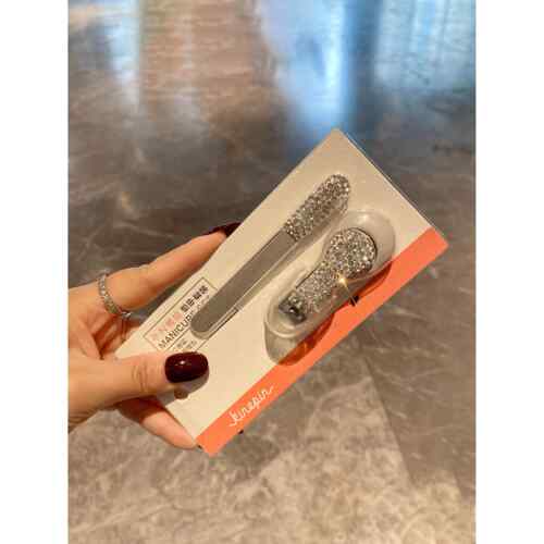 高档指甲防飞家用大号剪指甲钳刀套装套超大指甲剪修眉刀一溅镶钻
