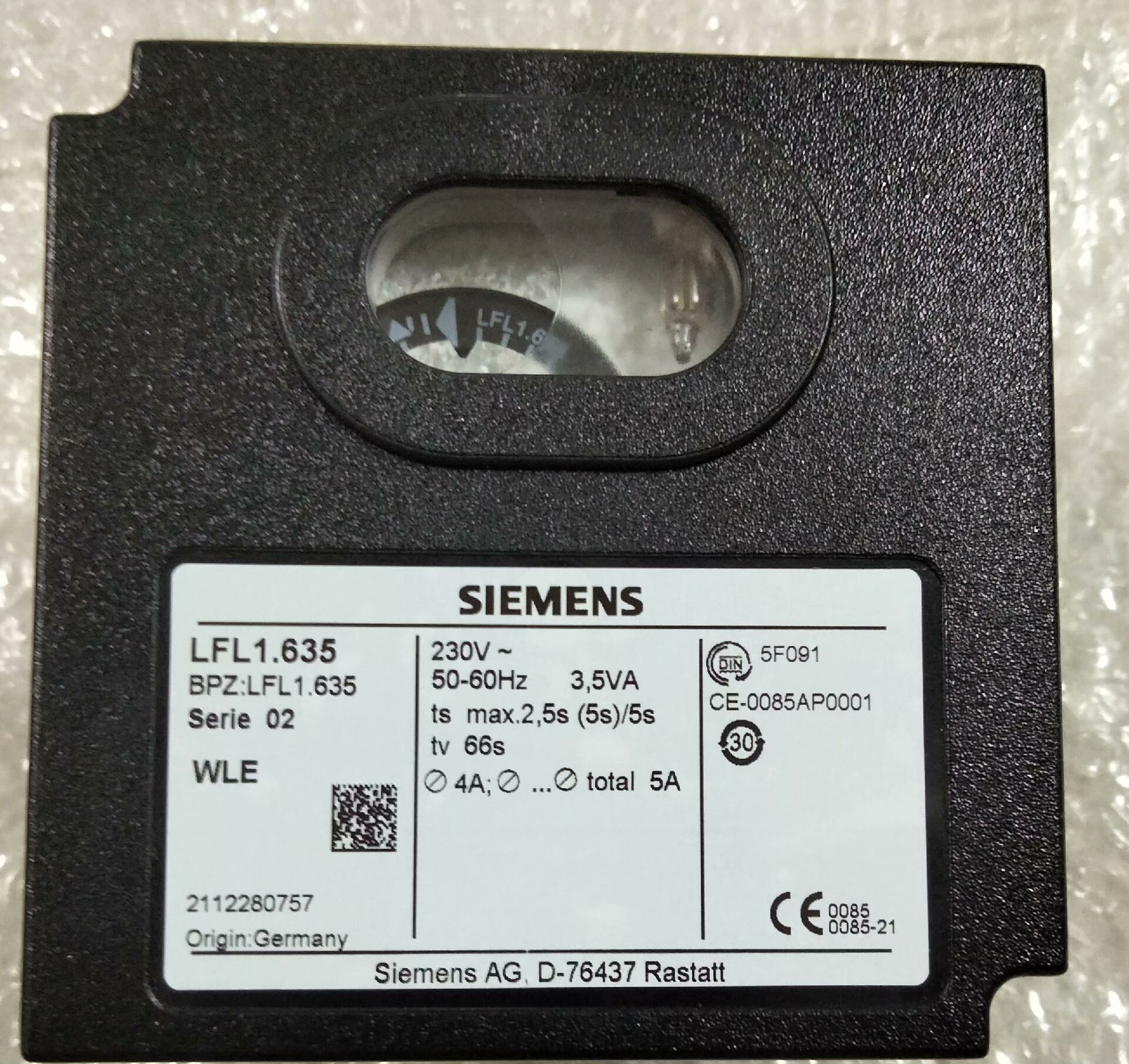 西门子LFL1.635   LFL1.333BT点火控制器全