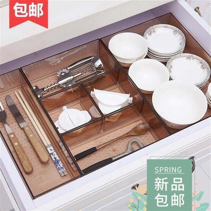 cutlery storage drawer dish stationar organiser cosmetic box - 实物图