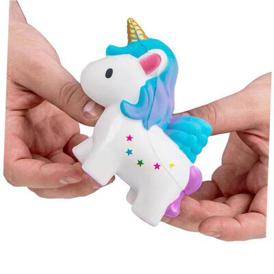 Jumbo Squishy Kawaii Unicorn Horse Cake Deer Animal Panda Sq