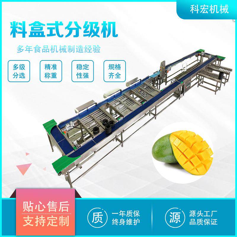 无损式重量分选机智能分选菠萝榴莲智能分拣重量分级