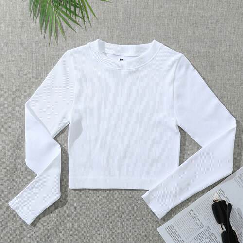Round neck wide neck sportswear yoga long sleeved top