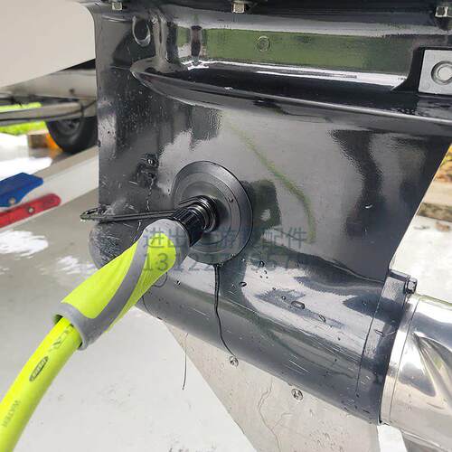 马达清洗器船外机试水夹艇船用壁挂冷气冲洗水管夹