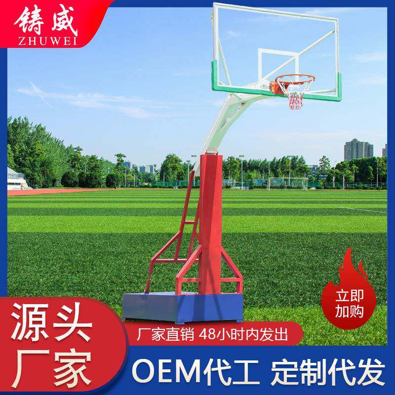 移动户外篮球架标准成人篮球框室外家用儿童蓝球架比赛落地式