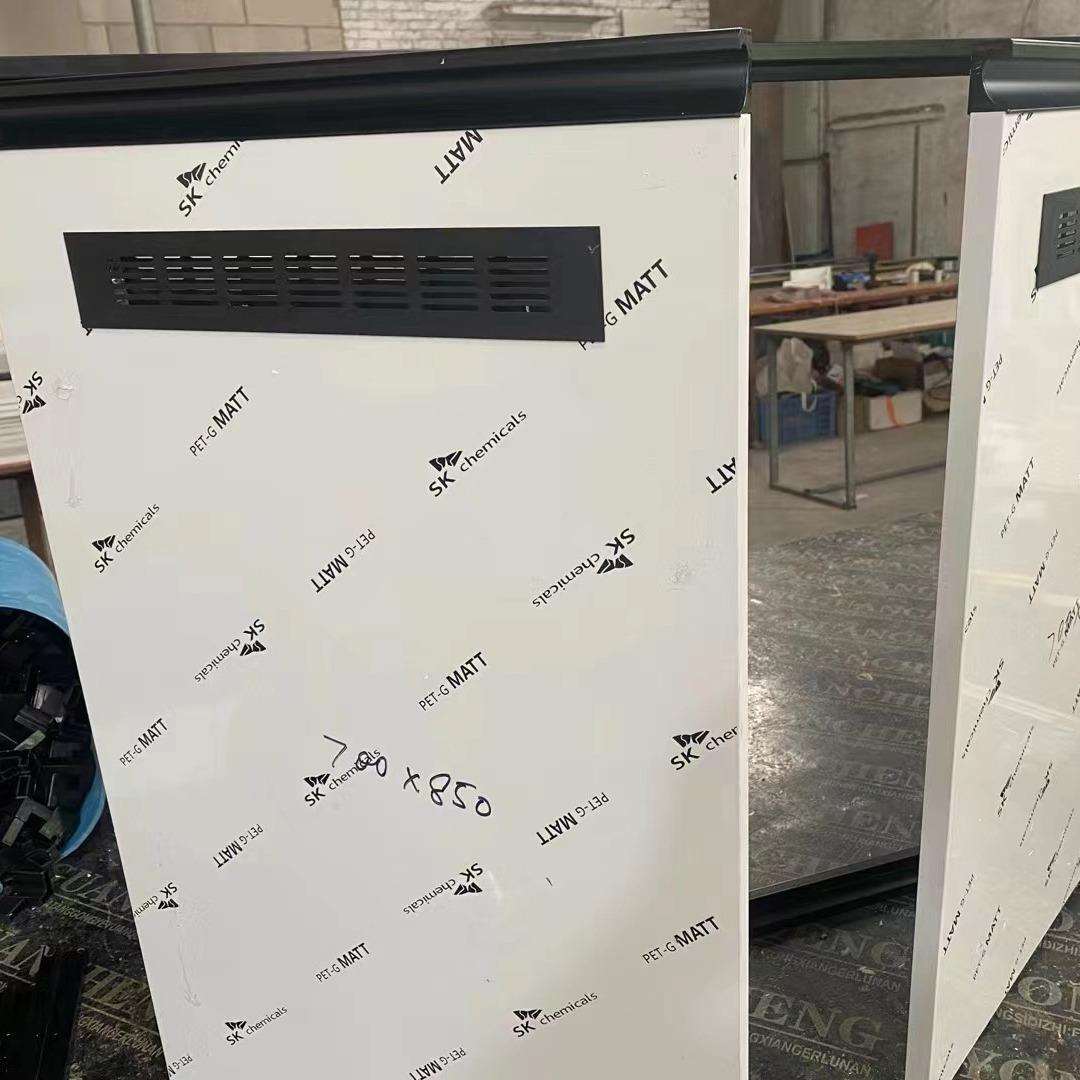 全铝橱柜门家具厂家门板厨房灶台柜门板自装免打孔收纳柜现代简约