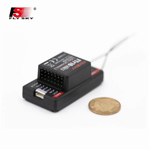 富斯FS-FTr10接收机固定翼滑翔直机车船双向回传十通适于PL18 NB4