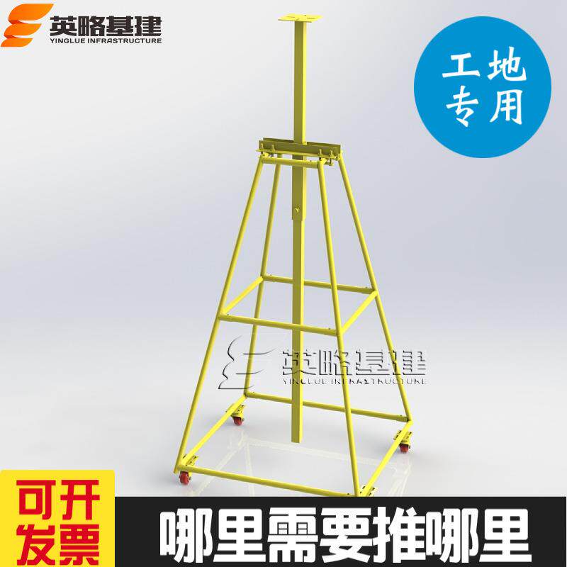 工地施工移动照明镝灯架户外灯架建筑工地专用多用途