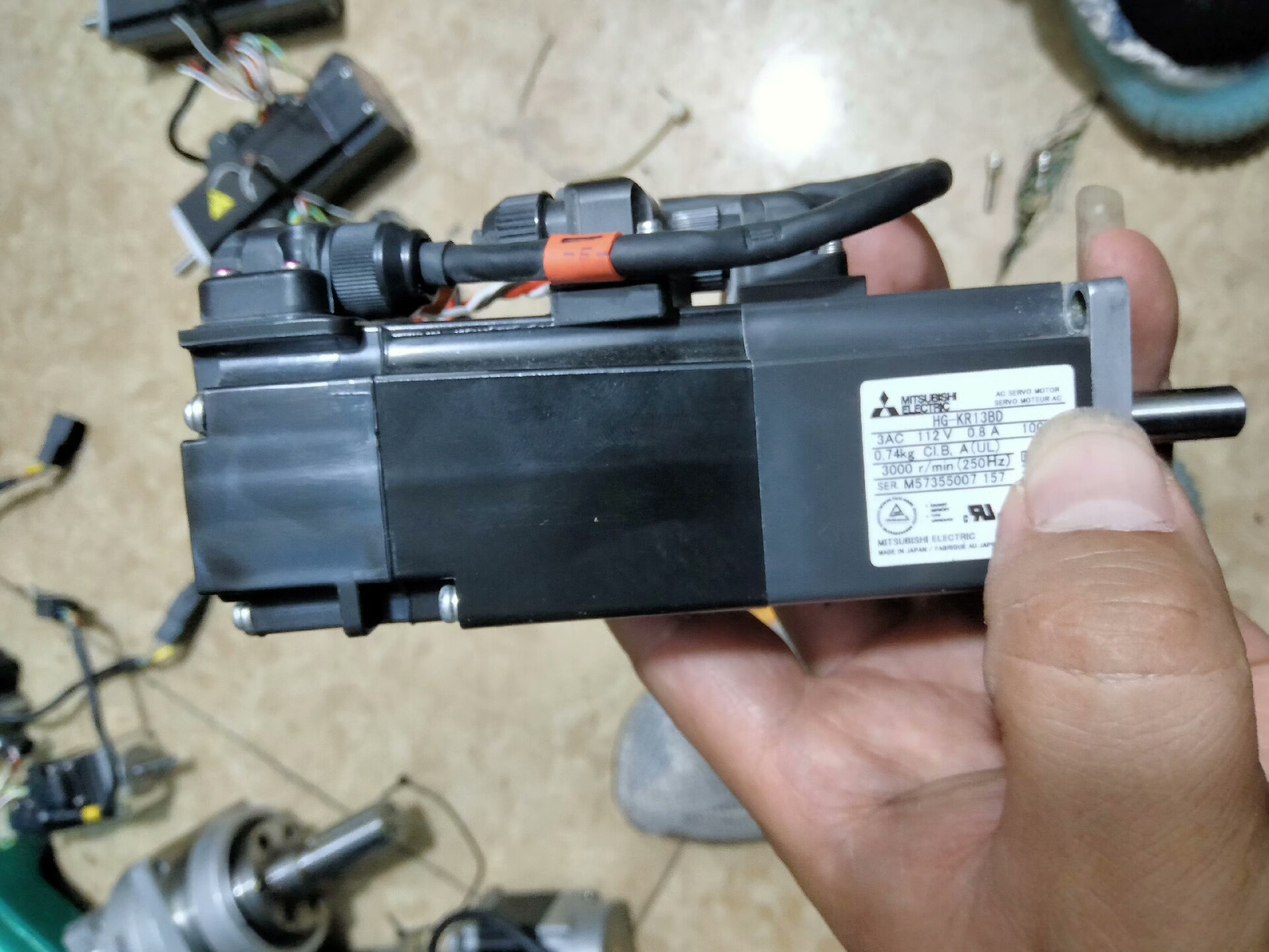 三菱电机HG-KR13BD二手拆机功能正常实物图