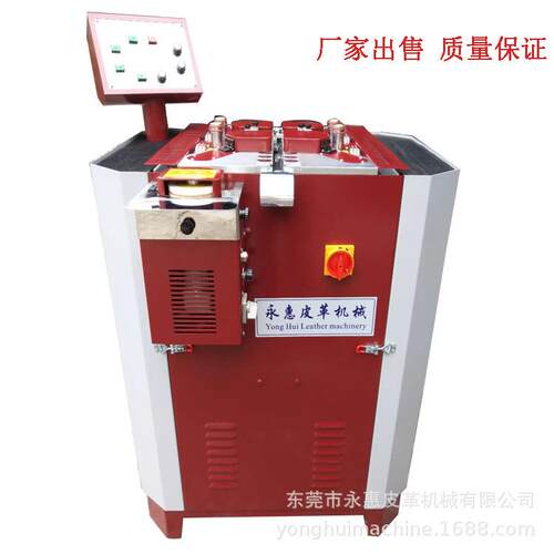 全新四轮皮带磨边机磨边抛光机直条带背带双边磨边抛光设备