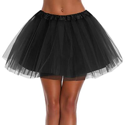 Puffy skirt with lining, half skirt, children's and girls'