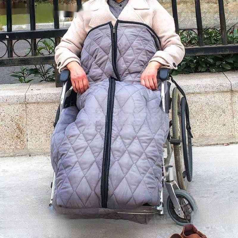轮椅出保暖被防风老人腿保暖毯冬季防寒被挡风防风罩盖187护毯加
