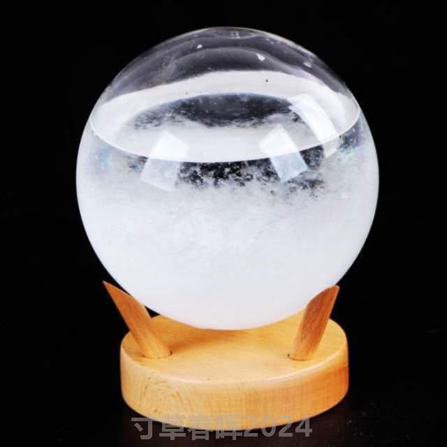 风暴闺蜜女生女友摆件球送瓶生日礼物创意礼物许愿桌面,天气预报