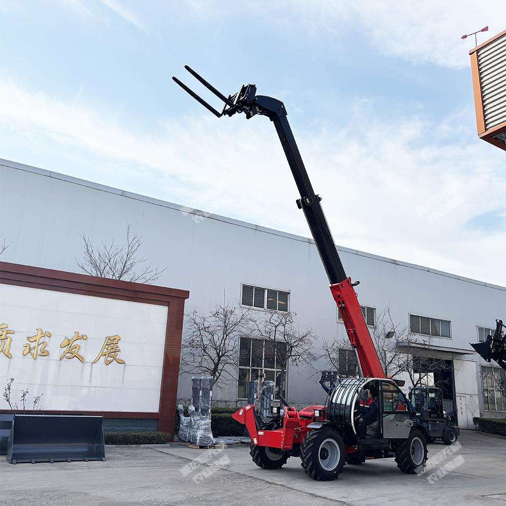 10米伸缩臂叉装车 3吨全地形伸缩臂装载机 外贸出口伸缩臂叉装车