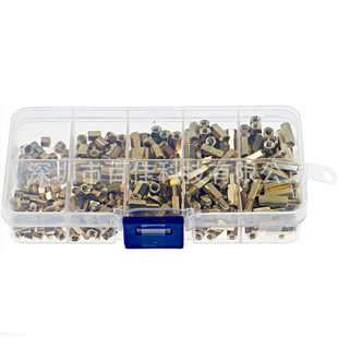 ebay热销 300件套 M3铜柱隔离柱盒装