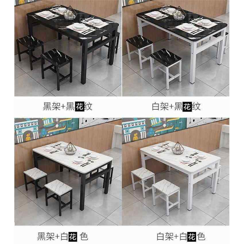 小代家用户型餐现桌椅组合简约小吃店食桌堂餐馆面馆001饭店快餐