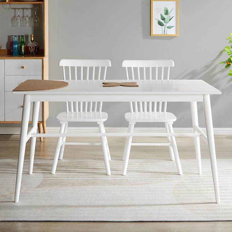 家实木餐桌家用餐逸RF-1759厅餐桌椅组现饭桌简约方形合桌代子