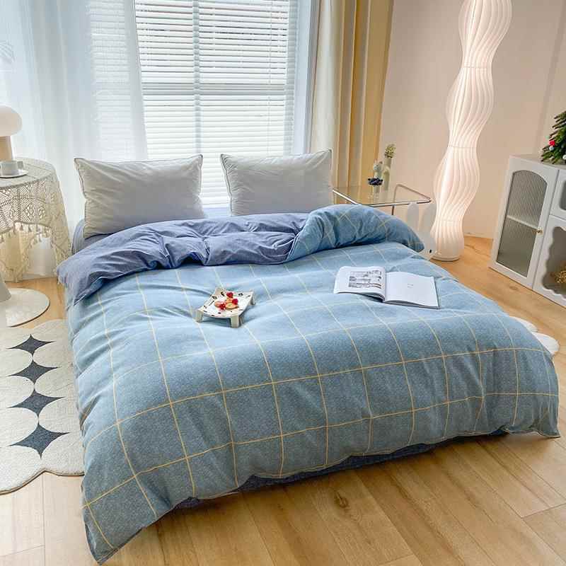 200230床上品单件被罩冬季可用水3洗芦荟棉20独0*20被套