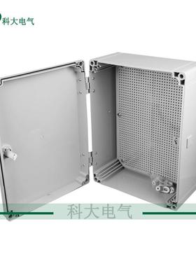 400*300*160防水箱KD-AG-403016CM塑料箱 大塑料防水箱体配电箱