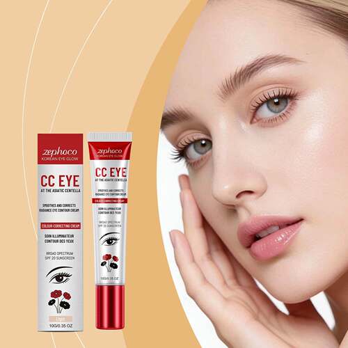 Zephoco Eye Protection CC Cream (Light Skin Tone) - A lightw