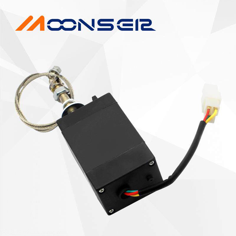 柴油机电子火控制器X机H熄Q-T通电拉常P断油停车停发电机电磁阀12