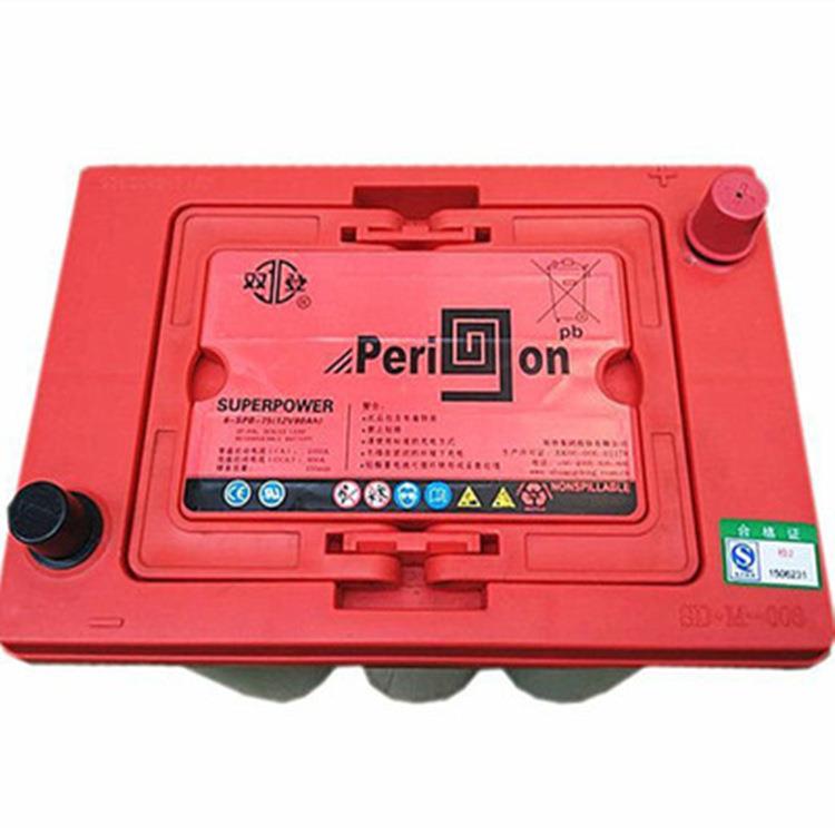 双登蓄电池6-SPB-75/12V80AH卷绕式蓄电池 汽车电瓶 启动型蓄电池
