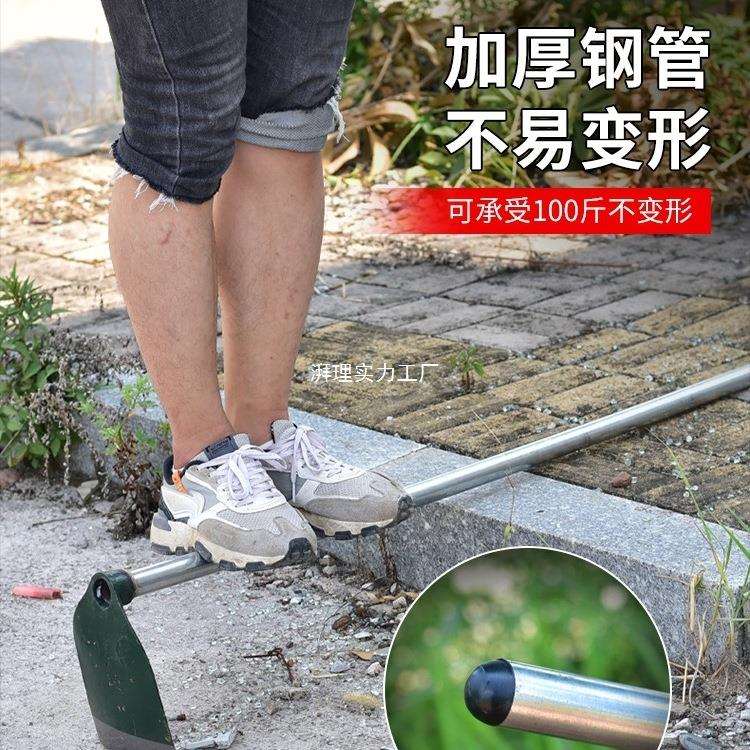 全钢一体锄头种菜家用锰钢加厚农用工具老式开山大锄头挖地多功能图片