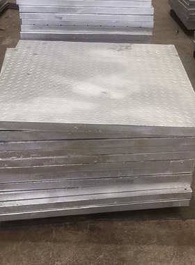 现货Q235防滑花纹复合钢格板 重型焊接水沟盖板热镀锌钢格栅板