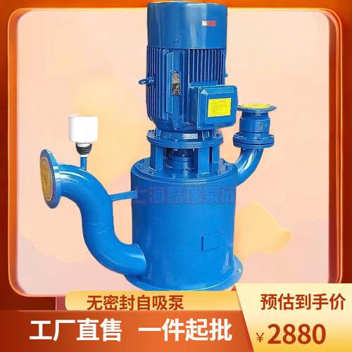 立式自吸泵自控泵 WFB无密封自吸泵 清水离自吸泵