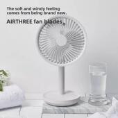 聚乐品质台式 家用学生宿舍摇头无声大风扇 小型USB充电式