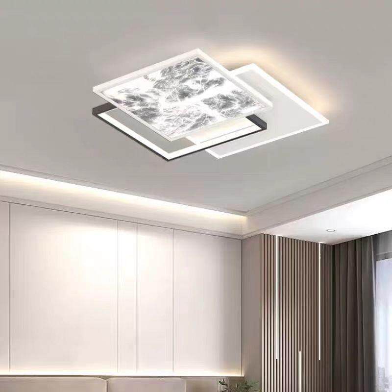 亚克力led三色无极光护眼客厅卧室走廊书房吸顶灯现代大气简约