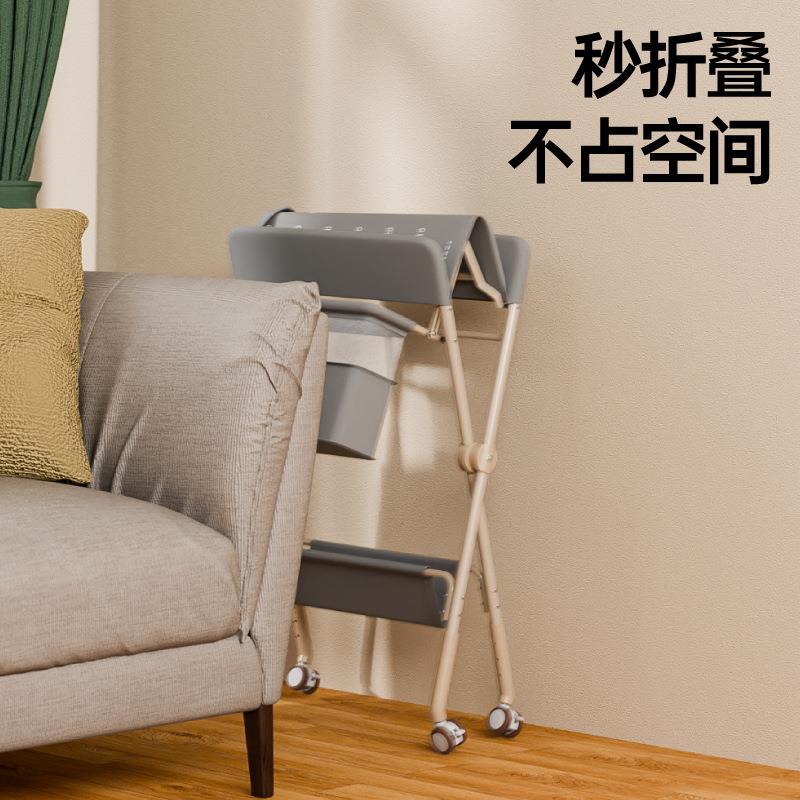 尿布宝尿婴儿护理台新生儿换布抚触33洗澡可台折叠宝床儿童床