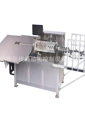 惠州航栈牌灯饰角星配件自动折弯成型机 五金铁线灯罩架子弯线机