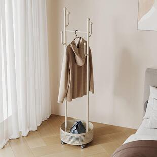 挂衣架落地卧室内家用可移动晾衣架收纳架寝室宿舍床头简易衣帽架