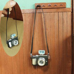 背带相机 MDD 黑色带子 娃衣搭配简约跨带 346分BJD棉花娃娃可用