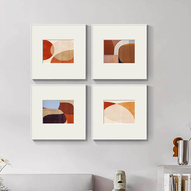 现代简约卧室床头装饰画客厅餐厅书房艺术挂画家具城抽象摆画壁画