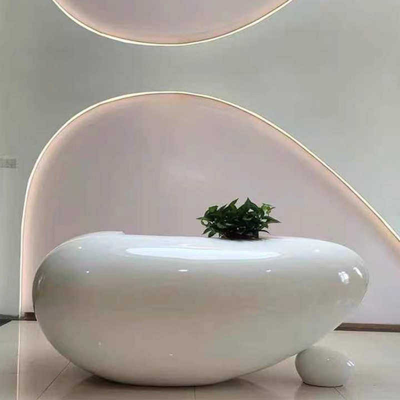 玻璃钢前台接待台公司办公前台桌接待简约奶茶店吧台酒吧收银柜台,商业/办公家具,接待台,淘宝优惠券,粉丝福利购,淘宝优惠卷